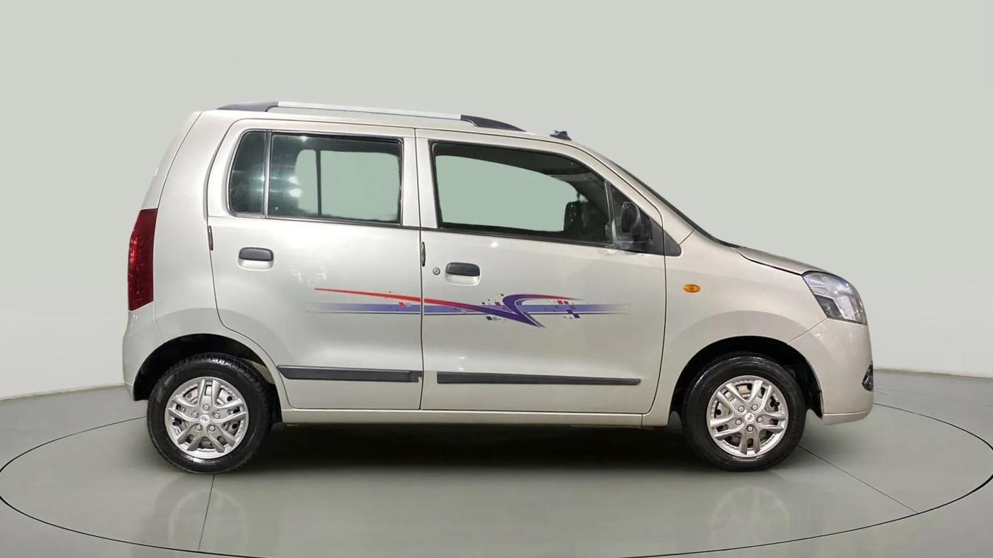 2012 Maruti Wagon R 1.0 LXI, Petrol, Manual, 37,980 km, Right Side View