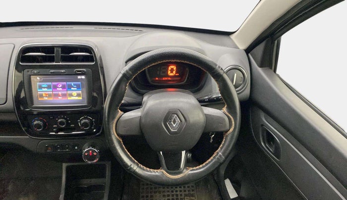 2017 Renault Kwid RXT 1.0 AMT (O), Petrol, Automatic, 33,941 km, Steering Wheel Close Up