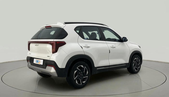 2024 KIA SONET HTX 1.5 AT, Diesel, Automatic, 37,702 km, Right Back Diagonal