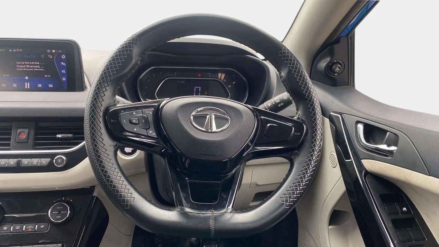 2020 Tata NEXON XZ PLUS PETROL, Petrol, Manual, 43,543 km, Steering Wheel Close Up
