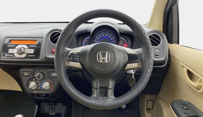 2015 Honda Brio S MT, Petrol, Manual, 54,489 km, Steering Wheel Close Up
