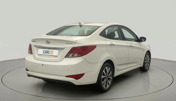 2016 Hyundai Verna FLUIDIC 4S 1.6 VTVT SX, Petrol, Manual, 35,707 km, Right Back Diagonal