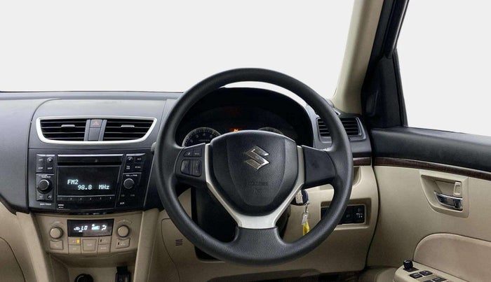 2013 Maruti Swift Dzire ZXI, Petrol, Manual, 50,852 km, Steering Wheel Close Up