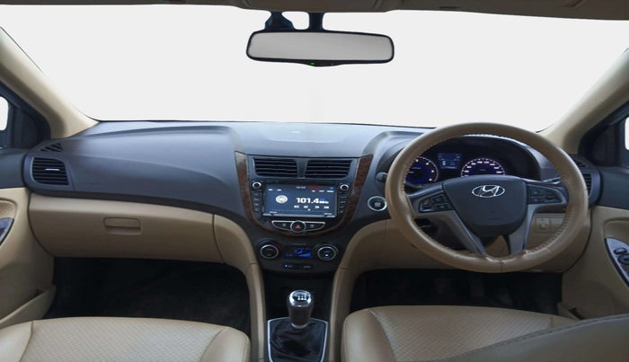 2016 Hyundai Verna 1.6 CRDI SX, Diesel, Manual, 1,19,328 km, Dashboard