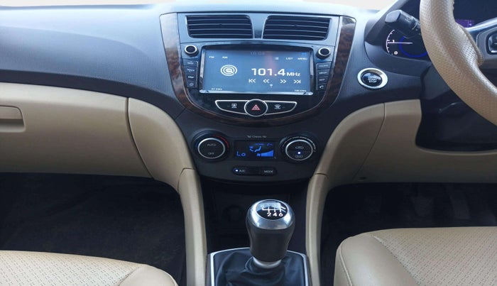 2016 Hyundai Verna 1.6 CRDI SX, Diesel, Manual, 1,19,328 km, Air Conditioner