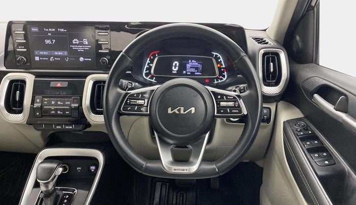 2022 KIA SONET HTX 1.5 AT, Diesel, Automatic, 50,616 km, Steering Wheel Close Up