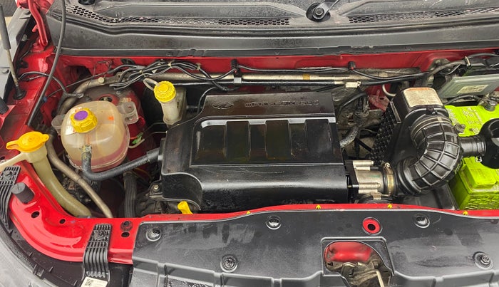 2018 Mahindra KUV 100 NXT K4+ P 6 STR, Petrol, Manual, 72,242 km, Engine View - Right