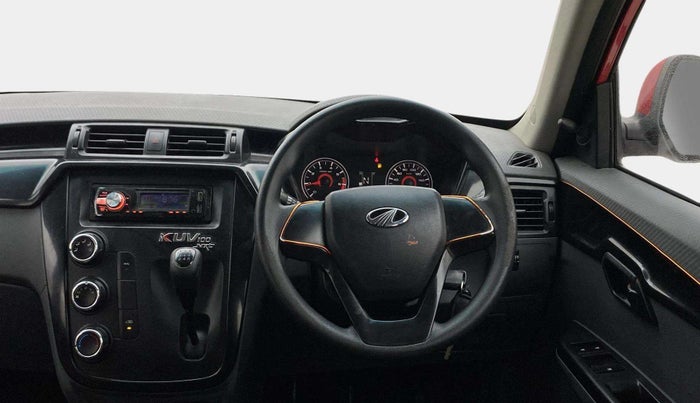 2018 Mahindra KUV 100 NXT K4+ P 6 STR, Petrol, Manual, 72,242 km, Steering Wheel Close Up