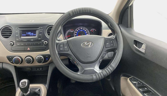 2014 Hyundai Grand i10 ASTA 1.2 KAPPA VTVT, Petrol, Manual, 19,032 km, Steering Wheel Close Up
