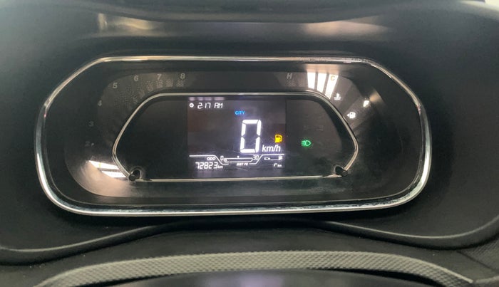 2021 Tata NEXON XZ PLUS PETROL, Petrol, Manual, 72,805 km, Odometer Image