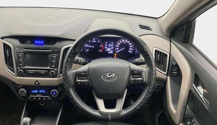 2017 Hyundai Creta SX 1.6 DIESEL, Diesel, Manual, 98,724 km, Steering Wheel Close Up