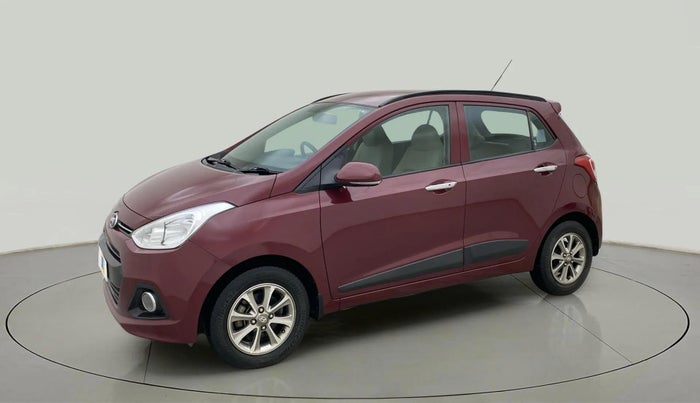 2016 Hyundai Grand i10 ASTA 1.2 KAPPA VTVT, Petrol, Manual, 74,842 km, Left Front Diagonal