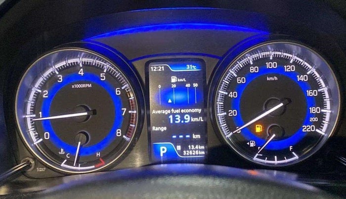 2018 Maruti Baleno ALPHA CVT PETROL 1.2, Petrol, Automatic, 32,613 km, Odometer Image