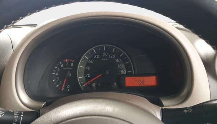 2012 Nissan Micra XV PETROL, Petrol, Manual, 70,906 km, Odometer Image
