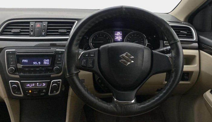 2017 Maruti Ciaz ZETA 1.4  MT PETROL, Petrol, Manual, 20,163 km, Steering Wheel Close Up