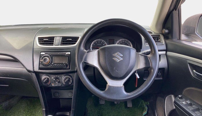 2013 Maruti Swift VXI, Petrol, Manual, 76,362 km, Steering Wheel Close Up