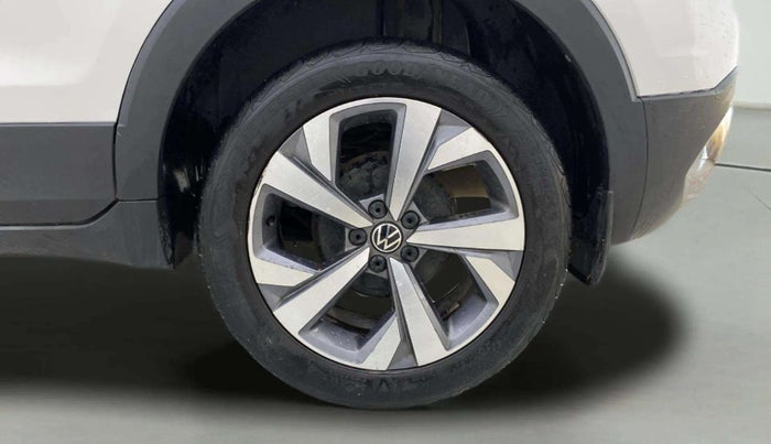 2022 Volkswagen TAIGUN TOPLINE 1.0 TSI AT, Petrol, Automatic, 38,365 km, Left Rear Wheel