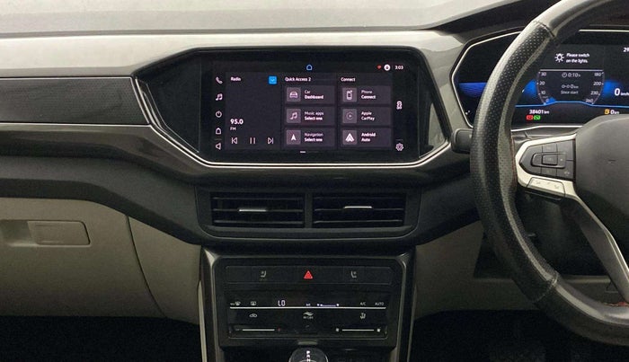 2022 Volkswagen TAIGUN TOPLINE 1.0 TSI AT, Petrol, Automatic, 38,365 km, Air Conditioner