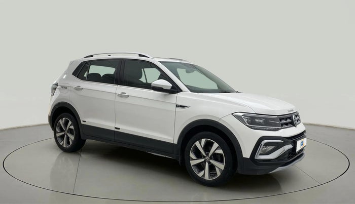 2022 Volkswagen TAIGUN TOPLINE 1.0 TSI AT, Petrol, Automatic, 38,365 km, Right Front Diagonal
