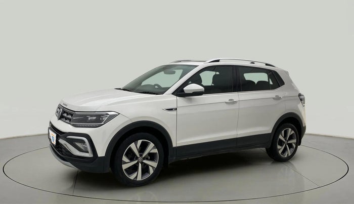2022 Volkswagen TAIGUN TOPLINE 1.0 TSI AT, Petrol, Automatic, 38,365 km, Left Front Diagonal
