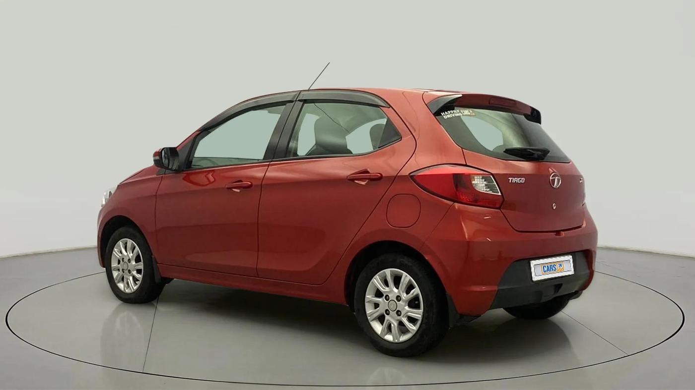 2017 Tata Tiago XZ PETROL, CNG, Manual, 92,529 km, Left Back Diagonal