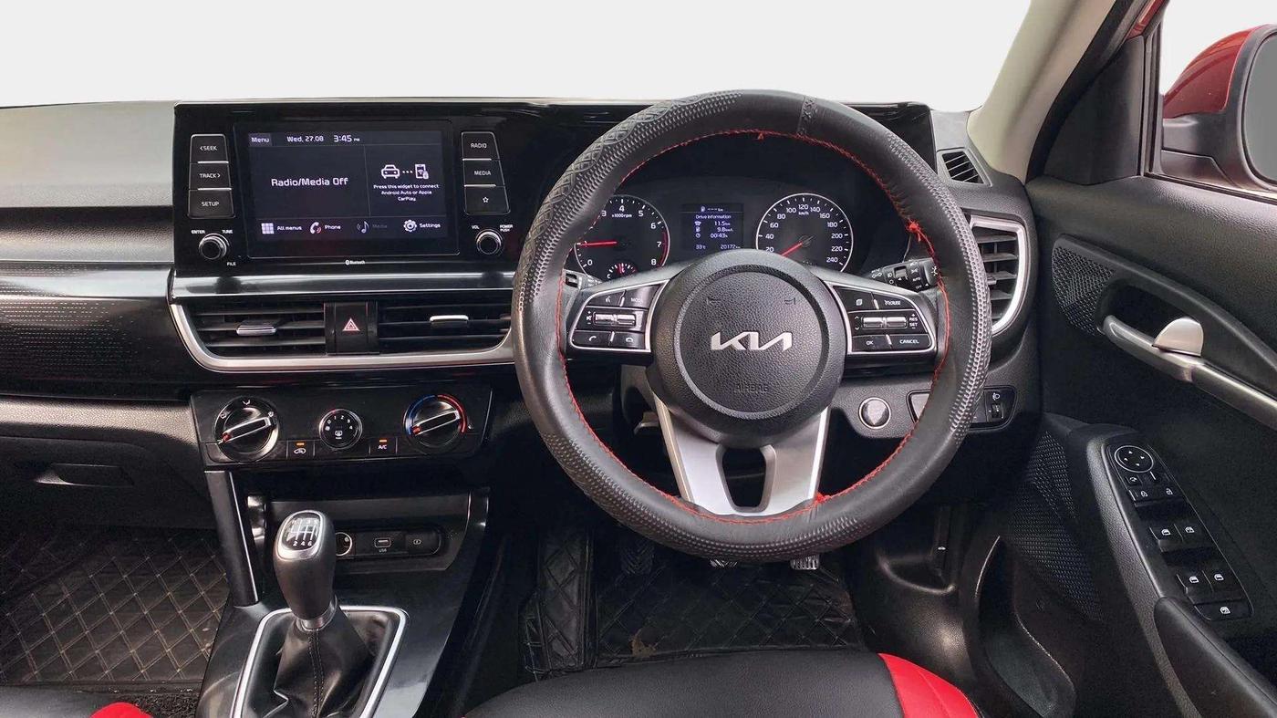 2022 KIA SELTOS HTK PLUS 1.5, Petrol, Manual, 20,158 km, Steering Wheel Close Up