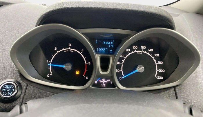 2013 Ford Ecosport TITANIUM 1.5L DIESEL (OPT), Diesel, Manual, 1,19,324 km, Odometer Image