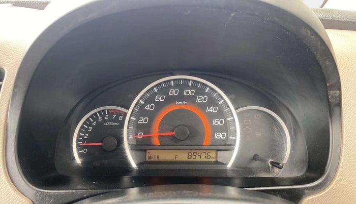 2013 Maruti Wagon R 1.0 VXI, Petrol, Manual, 89,471 km, Odometer Image