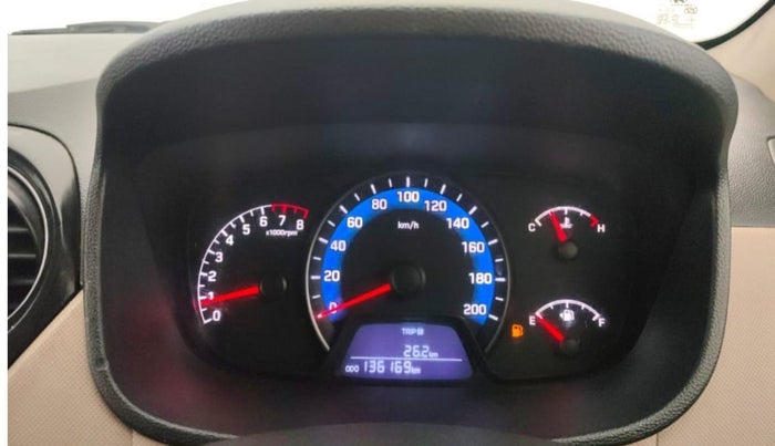 2014 Hyundai Xcent S (O) 1.2, Petrol, Manual, 1,36,150 km, Odometer Image