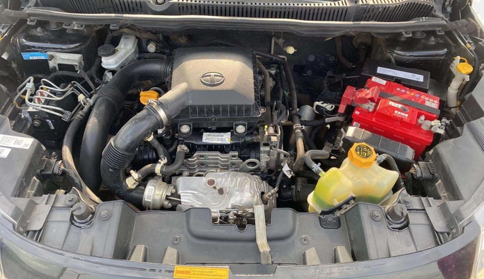 2021 Tata NEXON XZ PLUS (O) PETROL DARK EDITION, Petrol, Manual, 64,095 km, Engine View