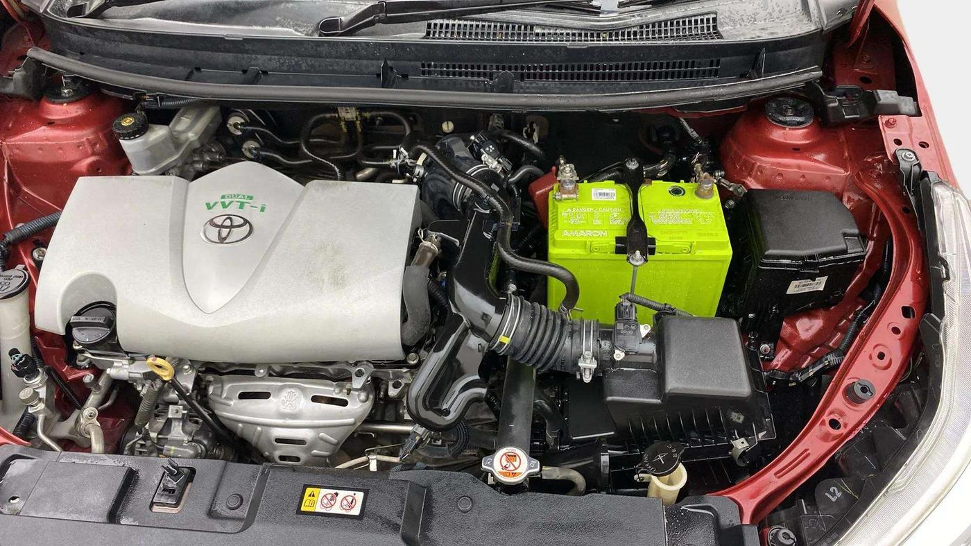 2018 Toyota YARIS J CVT, Petrol, Automatic, 80,397 km, Engine View - Left