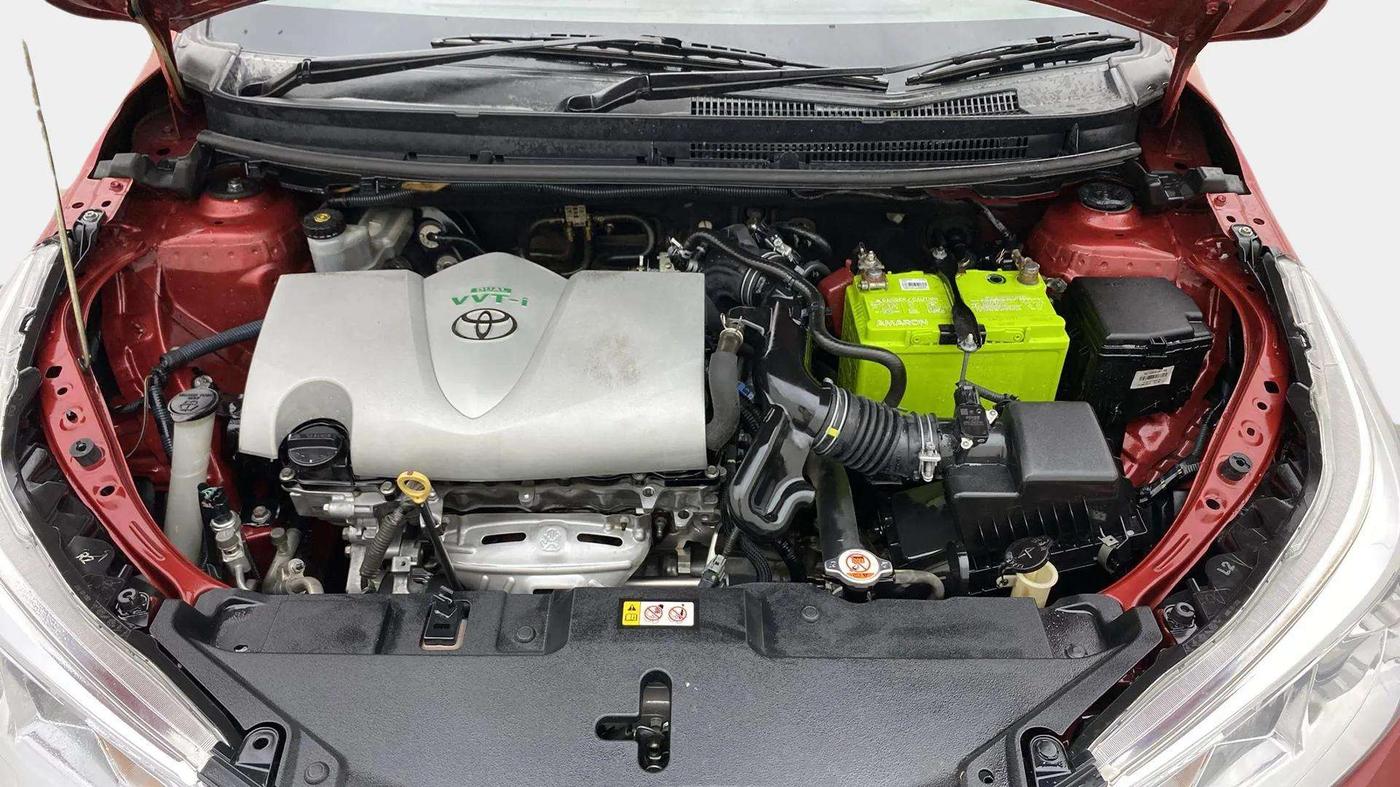 2018 Toyota YARIS J CVT, Petrol, Automatic, 80,397 km, Engine View