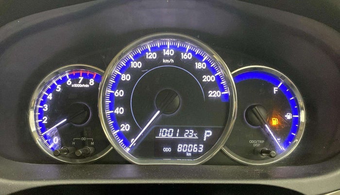 2018 Toyota YARIS J CVT, Petrol, Automatic, 80,037 km, Odometer Image