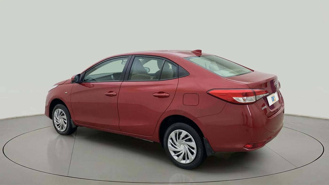 2018 Toyota YARIS J CVT, Petrol, Automatic, 80,397 km, Left Back Diagonal