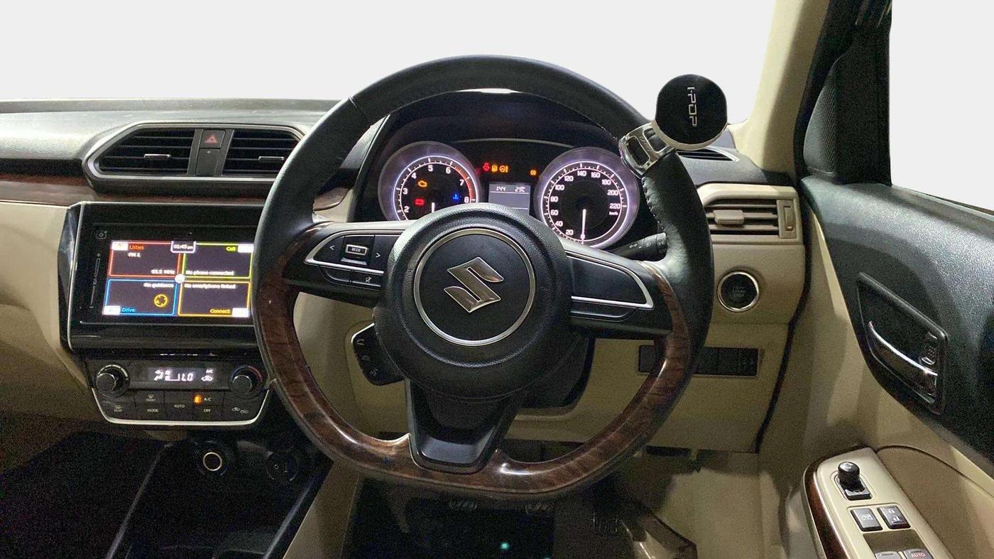 2019 Maruti Dzire ZXI PLUS, Petrol, Manual, 40,393 km, Steering Wheel Close Up
