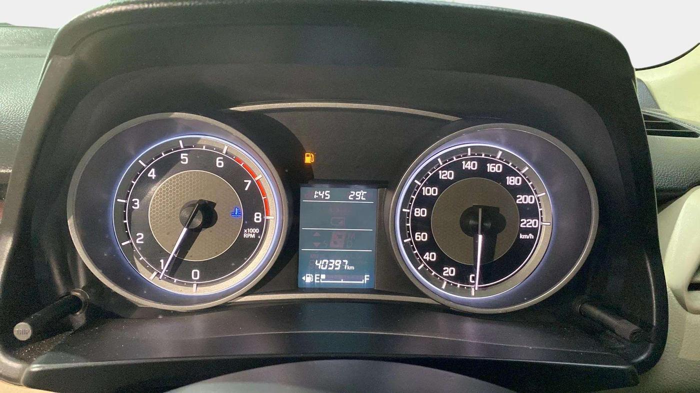 2019 Maruti Dzire ZXI PLUS, Petrol, Manual, 40,393 km, Odometer Image
