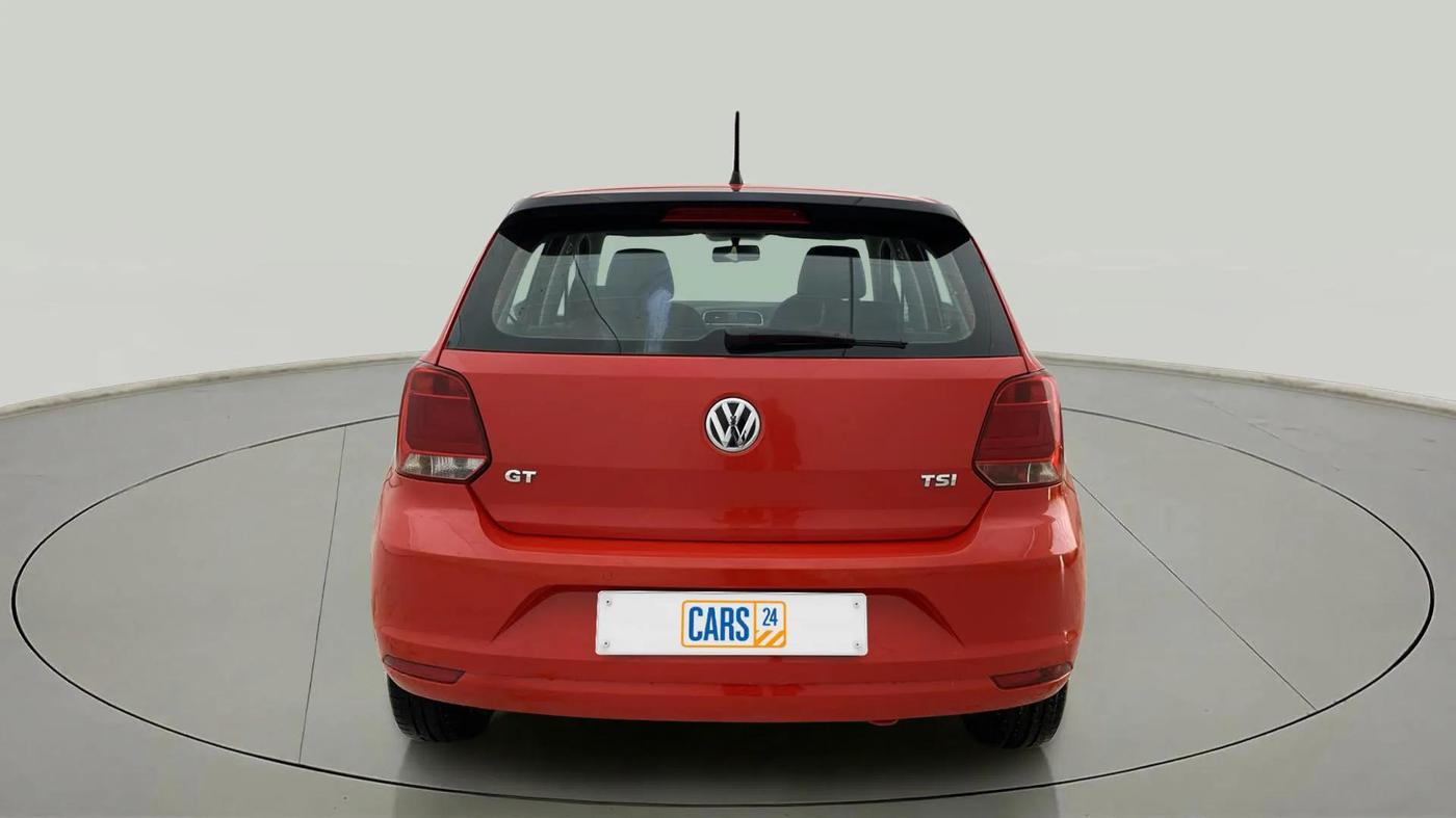 2015 Volkswagen Polo GT TSI AT, Petrol, Automatic, 55,578 km, Back/Rear