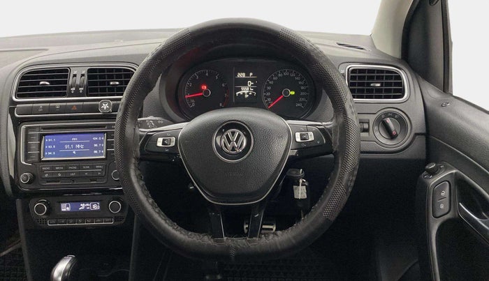 2015 Volkswagen Polo GT TSI AT, Petrol, Automatic, 55,578 km, Steering Wheel Close Up