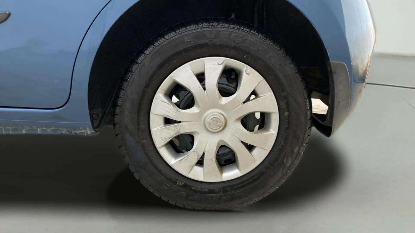2018 Nissan Micra Active XL O, CNG, Manual, 1,34,732 km, Left Rear Wheel