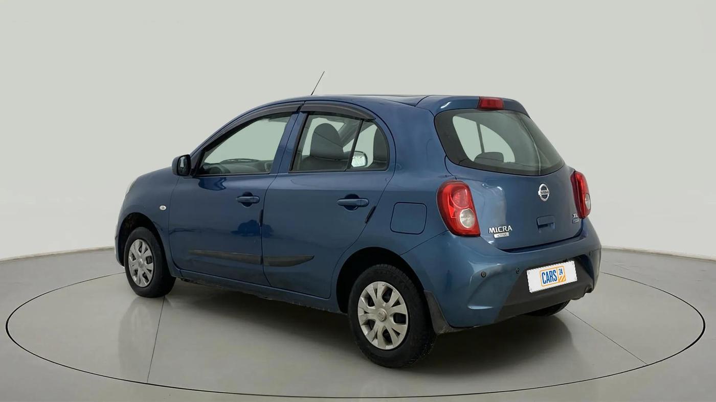 2018 Nissan Micra Active XL O, CNG, Manual, 1,34,732 km, Left Back Diagonal