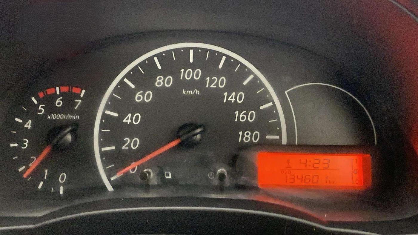 2018 Nissan Micra Active XL O, CNG, Manual, 1,34,732 km, Odometer Image