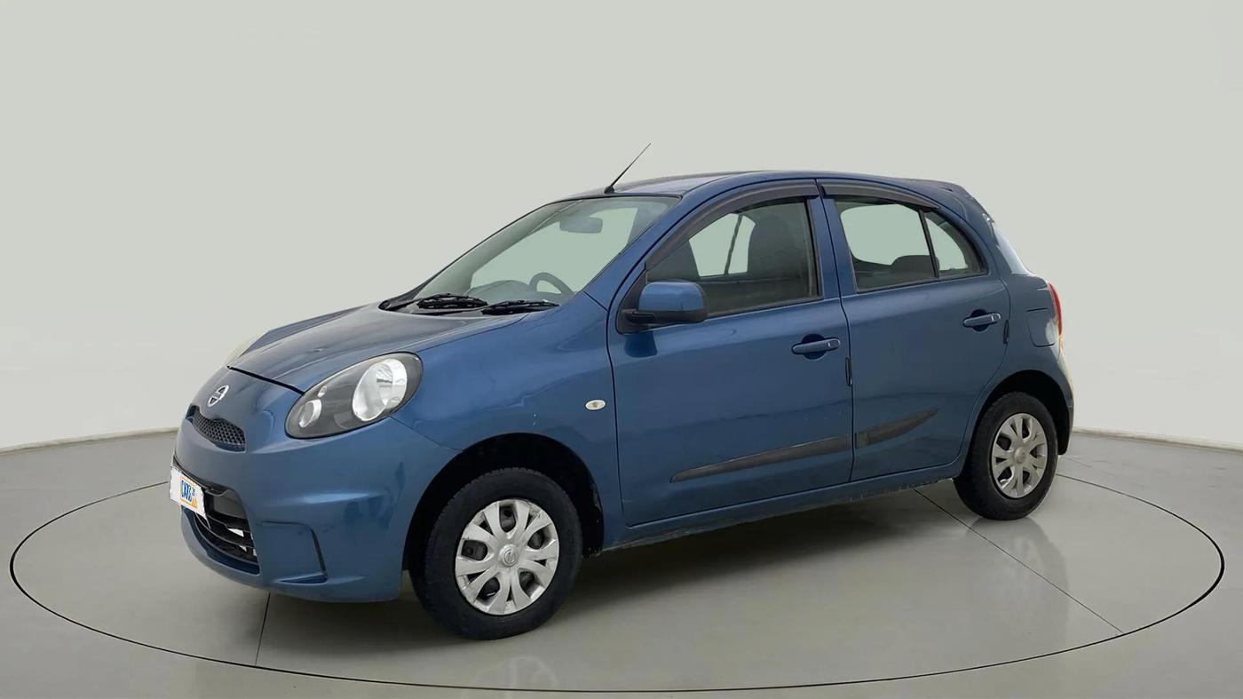 2018 Nissan Micra Active XL O, CNG, Manual, 1,34,732 km, Left Front Diagonal