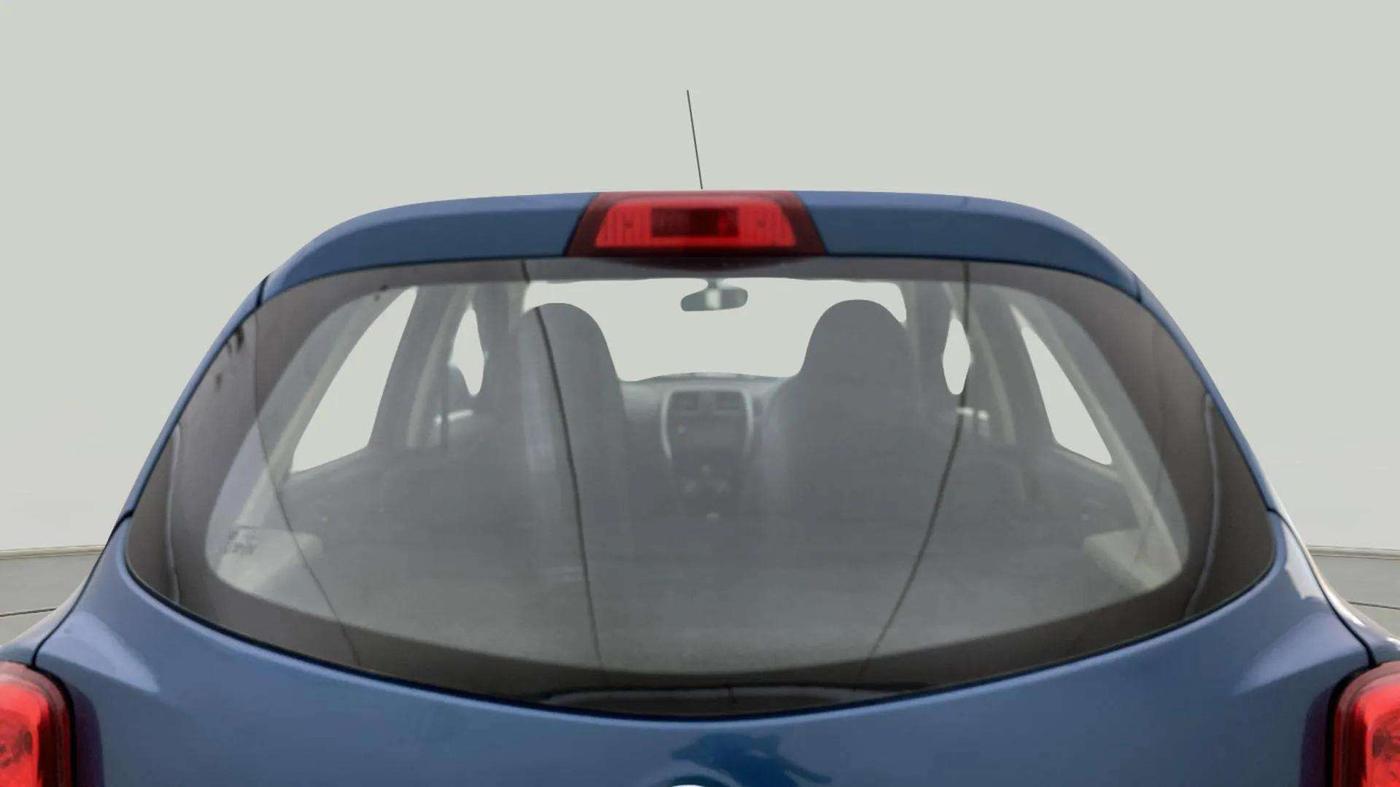 2018 Nissan Micra Active XL O, CNG, Manual, 1,34,732 km, Rear Windshield