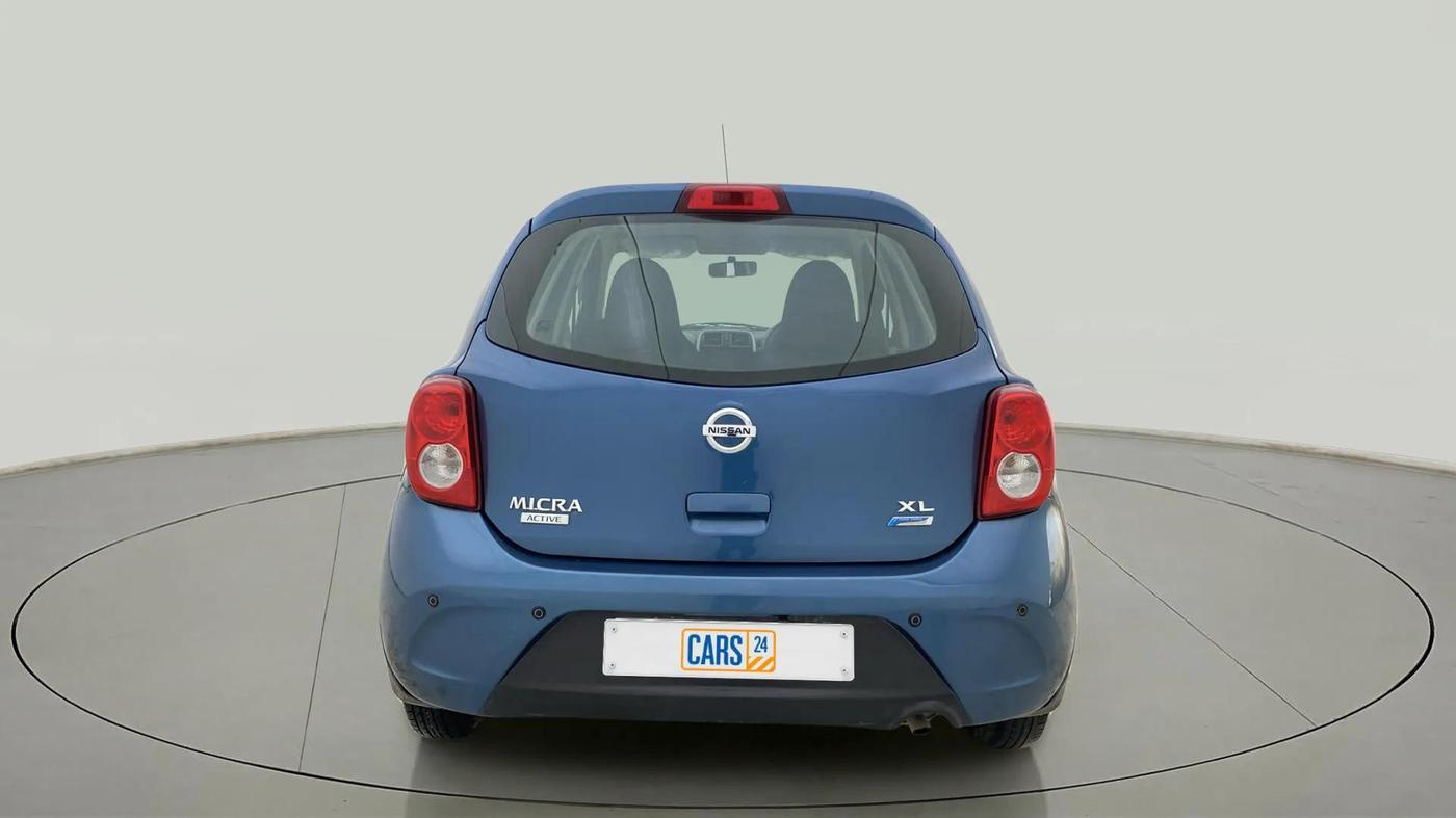 2018 Nissan Micra Active XL O, CNG, Manual, 1,34,732 km, Back/Rear