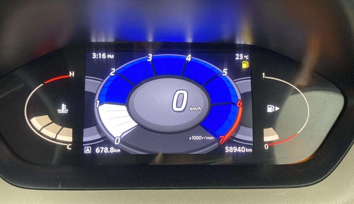 2023 Nissan MAGNITE XV MT, Petrol, Manual, 58,906 km, Odometer Image