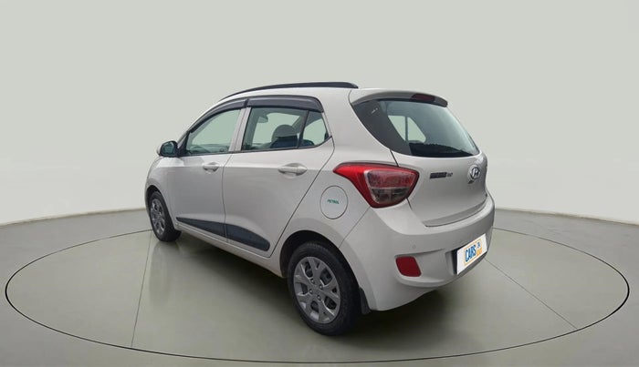 2016 Hyundai Grand i10 SPORTZ 1.2 KAPPA VTVT, Petrol, Manual, 79,116 km, Left Back Diagonal