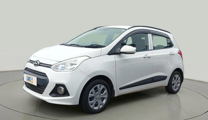 2016 Hyundai Grand i10 SPORTZ 1.2 KAPPA VTVT, Petrol, Manual, 79,116 km, Left Front Diagonal