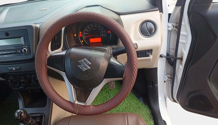 2021 Maruti New Wagon-R VXI 1.0, Petrol, Manual, 30,135 km, Steering Wheel Close Up