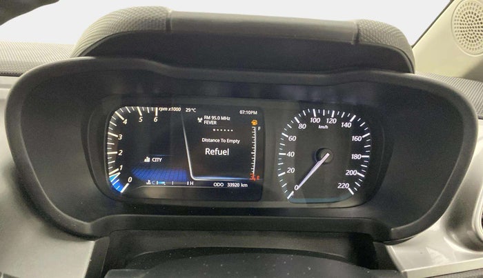 2024 Tata ALTROZ  XZ PLUS (S) , Diesel, Manual, 33,903 km, Odometer Image