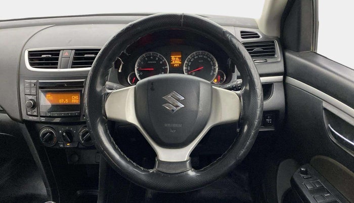 2017 Maruti Swift VXI O, Petrol, Manual, 1,01,798 km, Steering Wheel Close Up
